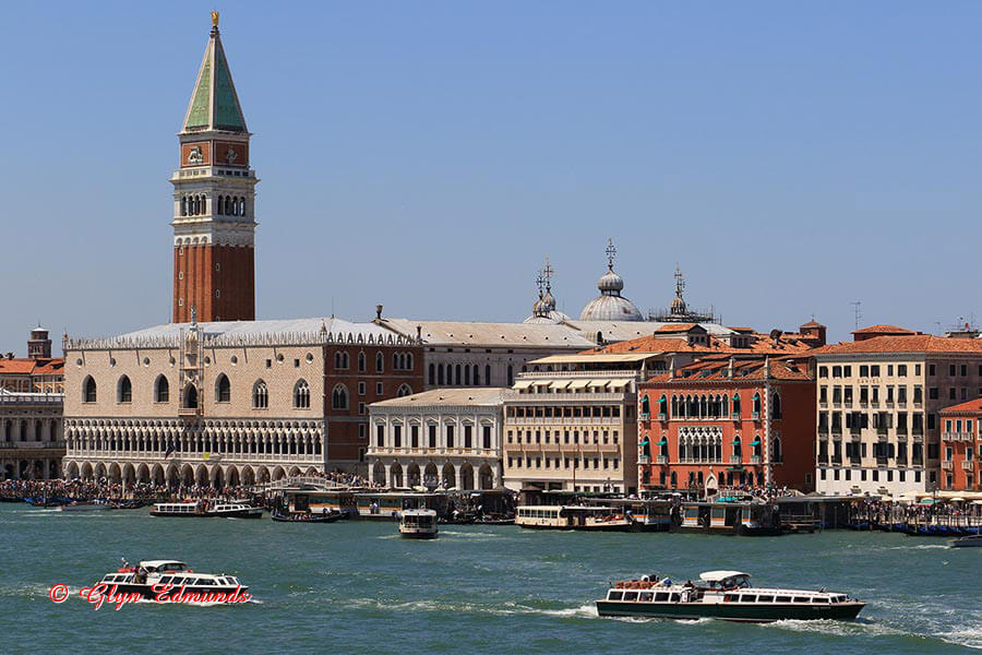 Looking back to St Marks Square