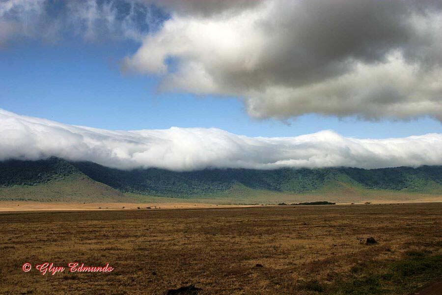 Morning Clouds in the Ngorongoro Crater