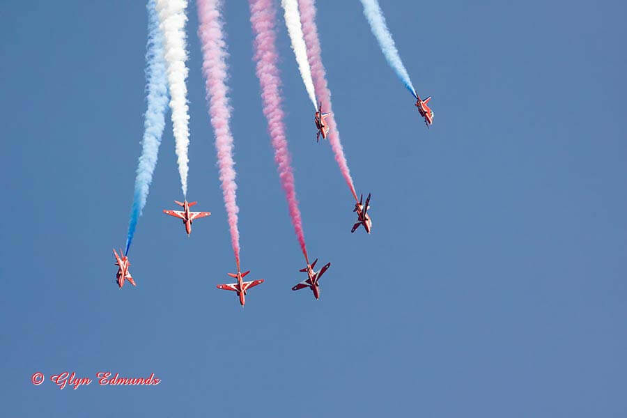 Red Arrows Burst